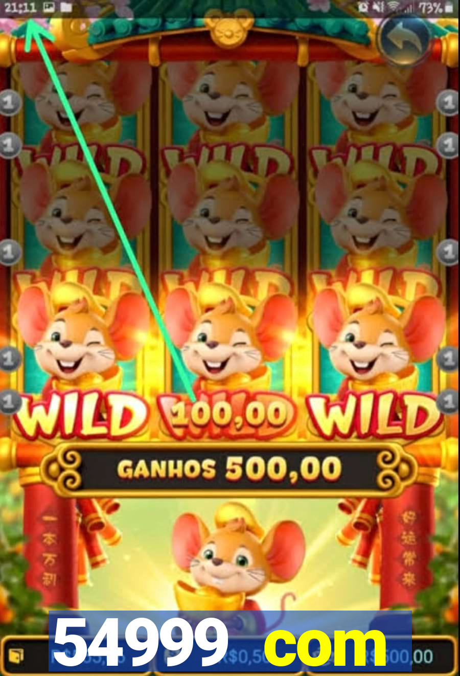 54999 com plataforma de jogos